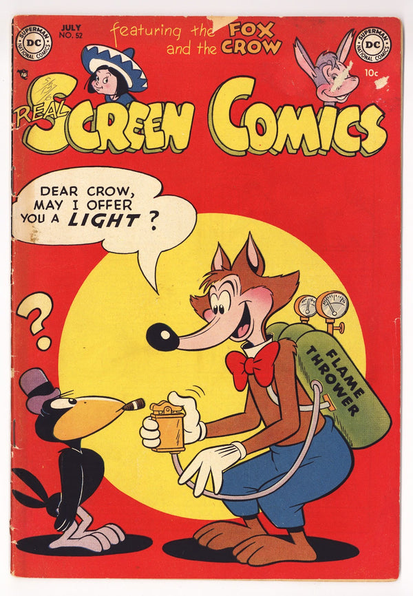 Real Screen Comics   52  VG- (3.5)   (1952)