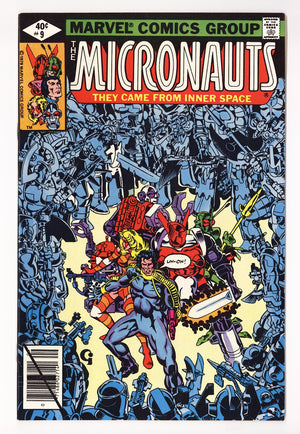 Micronauts Vol 1 9  High Grade   (1979)