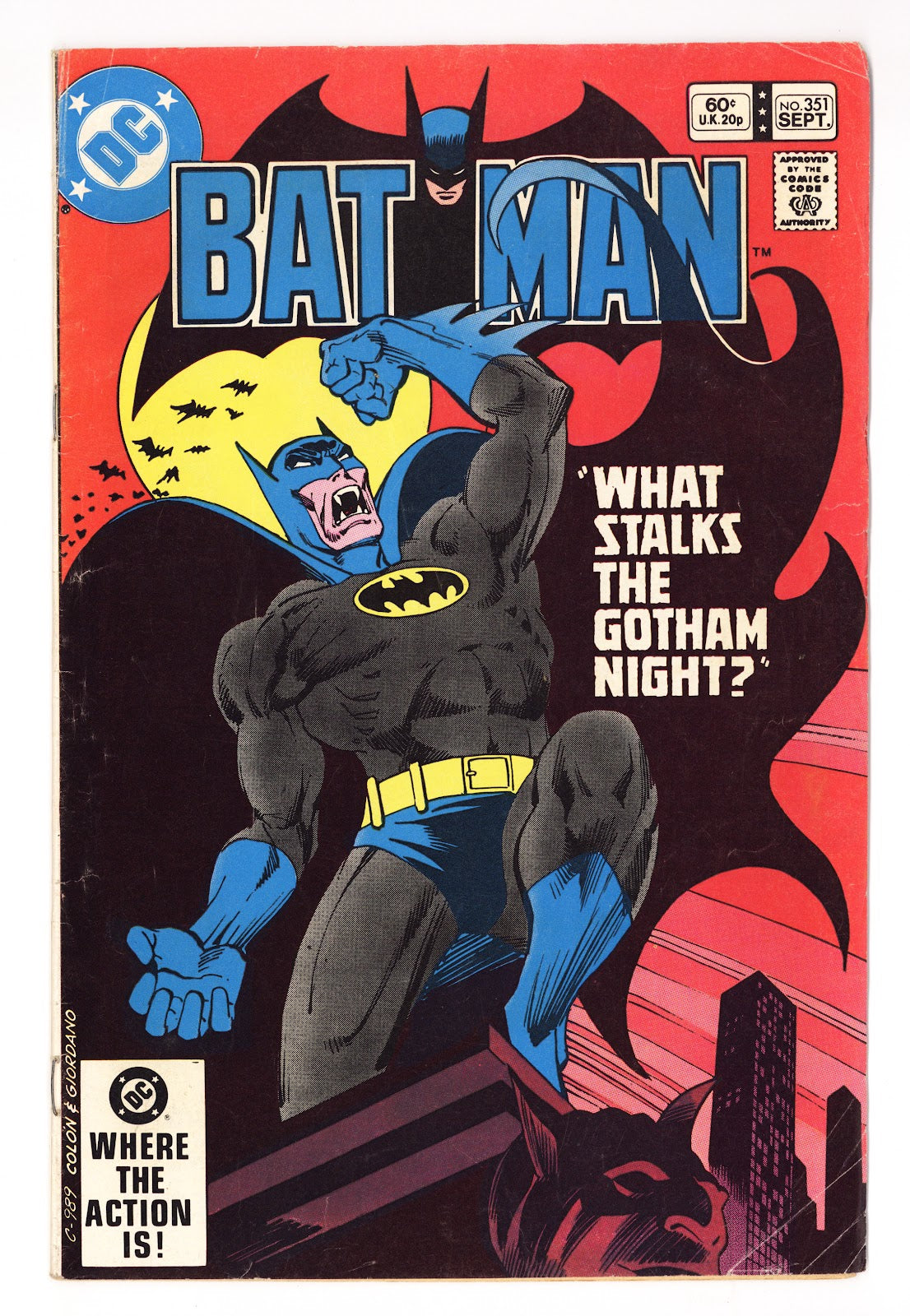 Batman Vol 1 351 Low Grade (1982) Direct 
