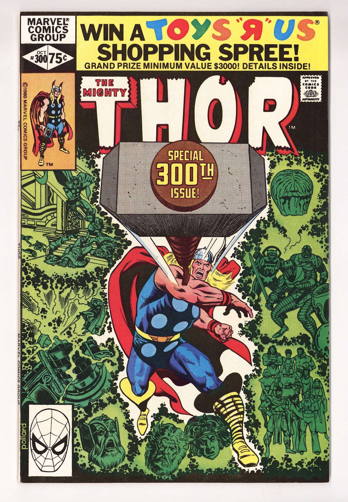 Thor Vol 1 300 VF/NM (9.0) (1980)  