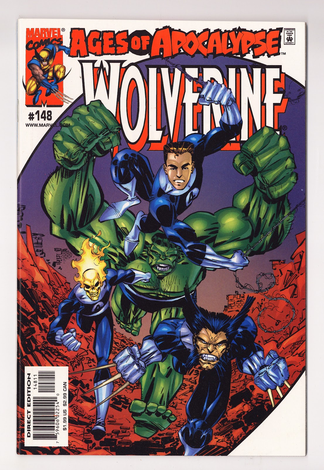 Wolverine Vol 2 148  High Grade   (2000)     