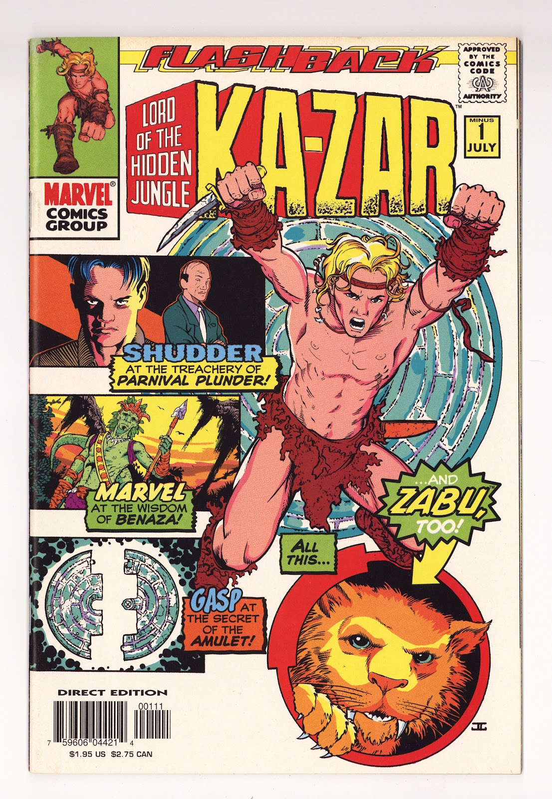 Ka-Zar: Sibling Rivalry Vol 1 -1 High Grade (1997) 