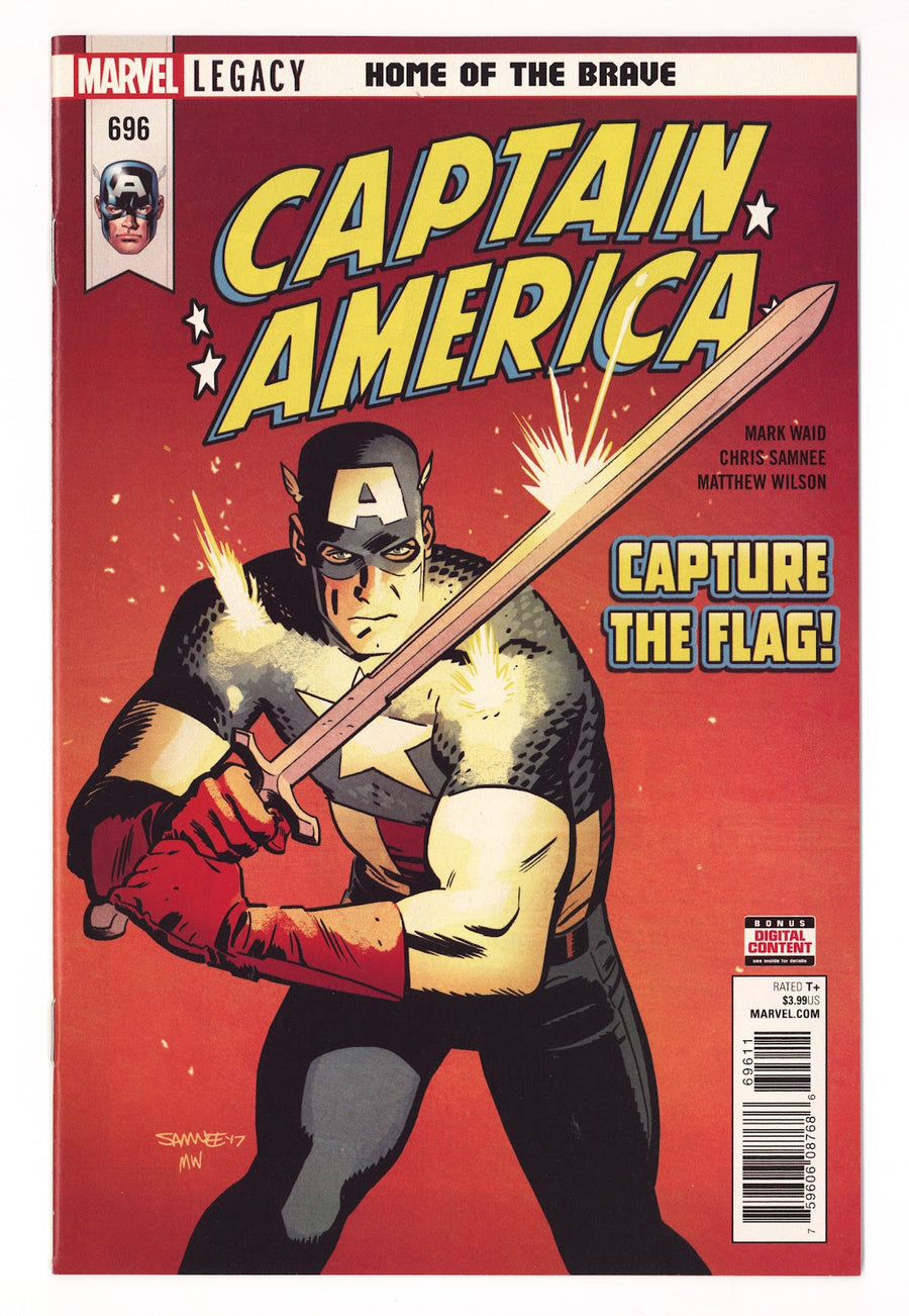 Captain America Vol 1 696  High Grade   (2018)