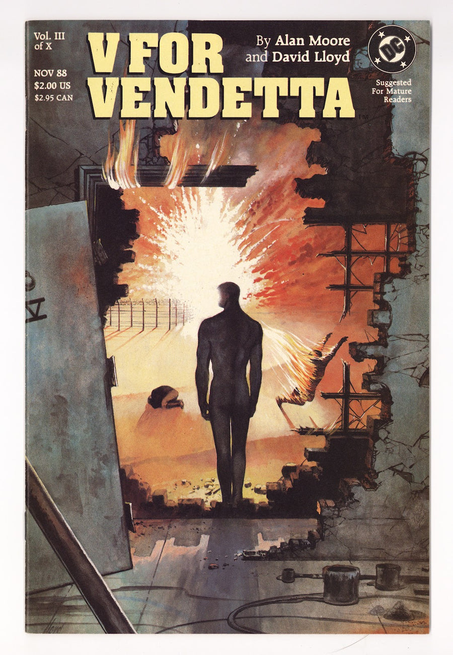 V for Vendetta   3  VF/NM (9.0)   (1988)     