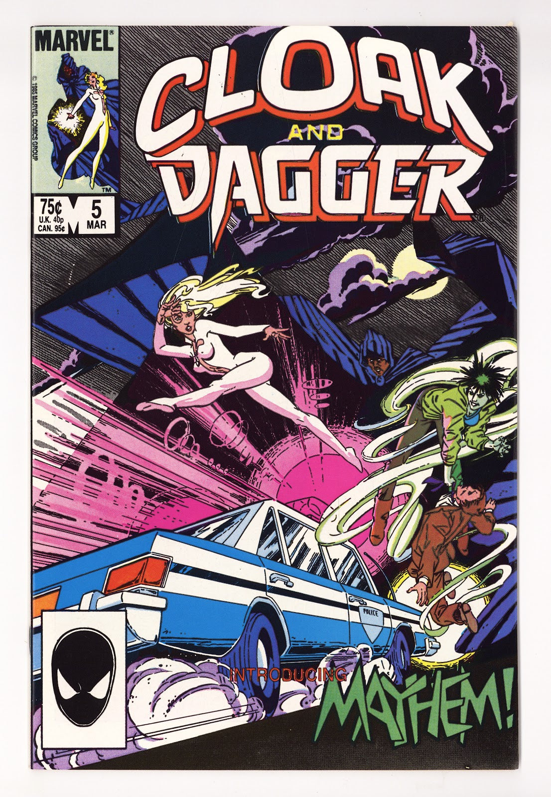 Cloak and Dagger Vol 2 5 High Grade (1986) 