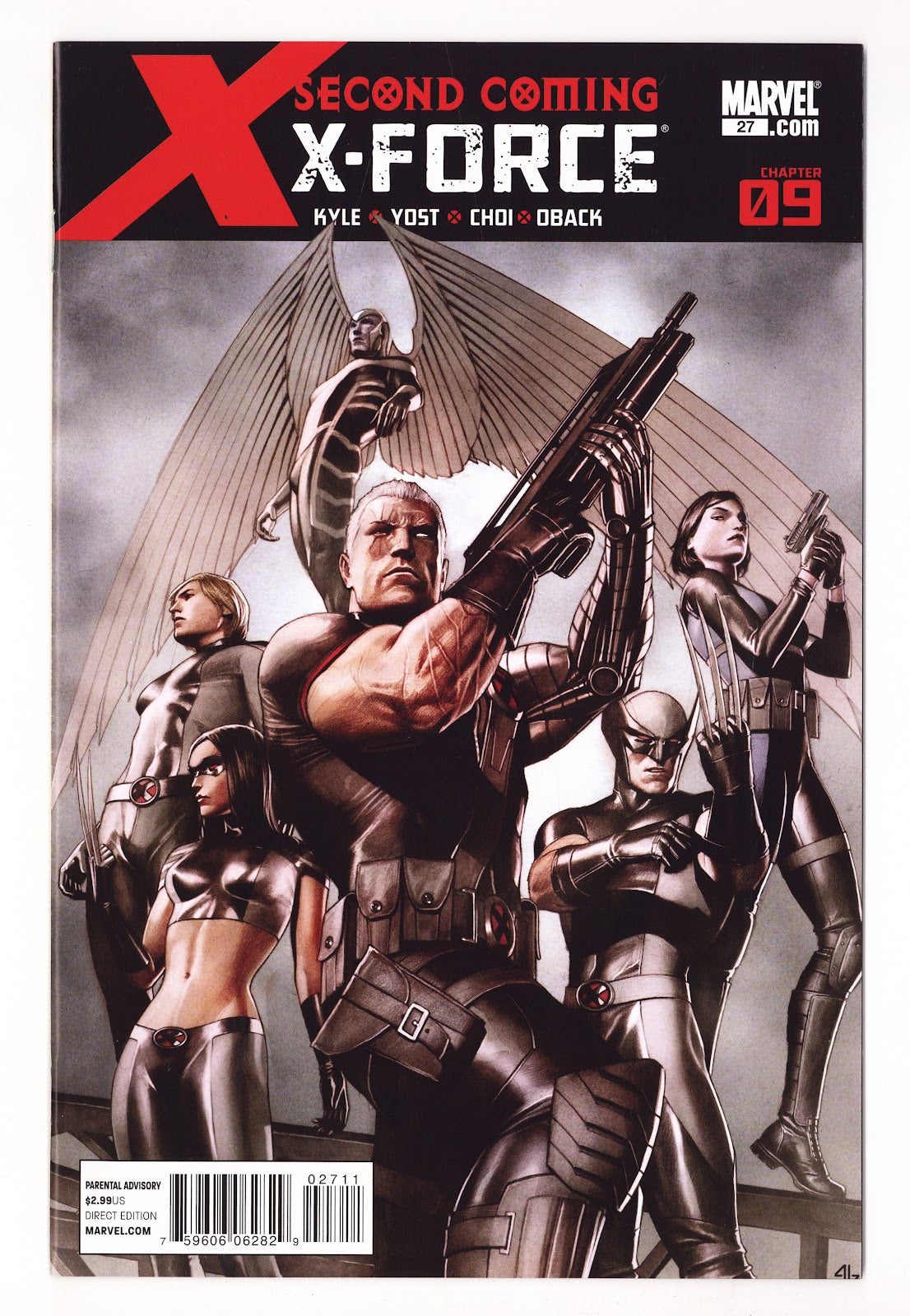 X-Force Vol 3 27  High Grade   (2010)   Granov Cover  
