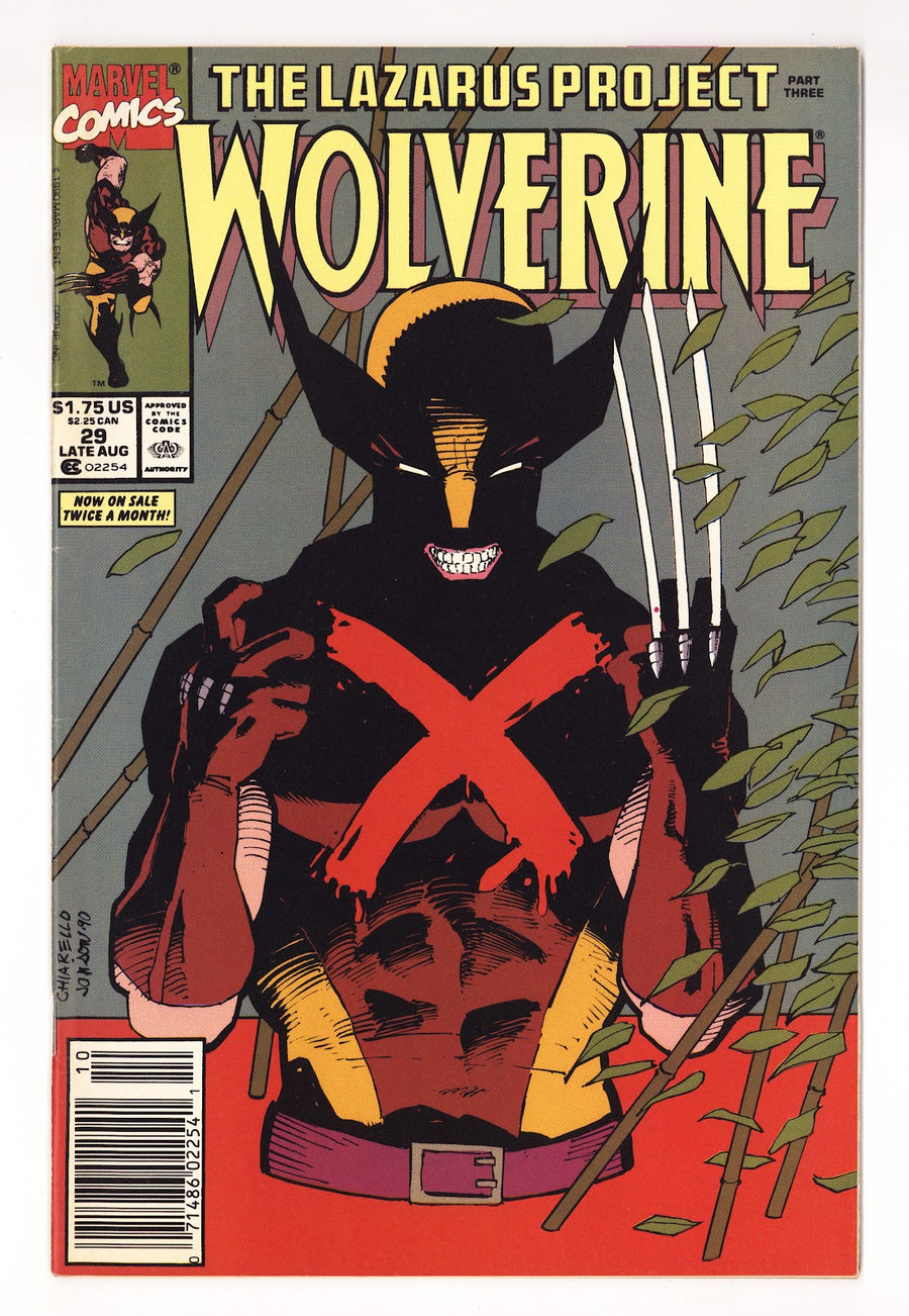 Wolverine Vol 2 29  Mid Grade   (1990)   Newsstand