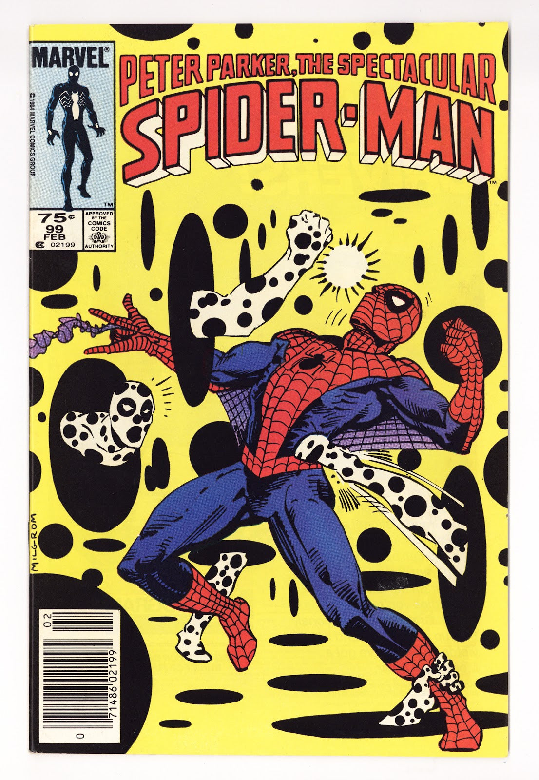 The Spectacular Spider-Man Vol 1 99 FN+ (6.5) (1985) Canadian 