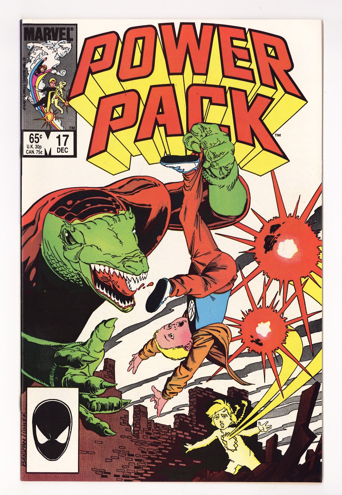 Power Pack Vol 1 17  High Grade   (1985)   Direct  