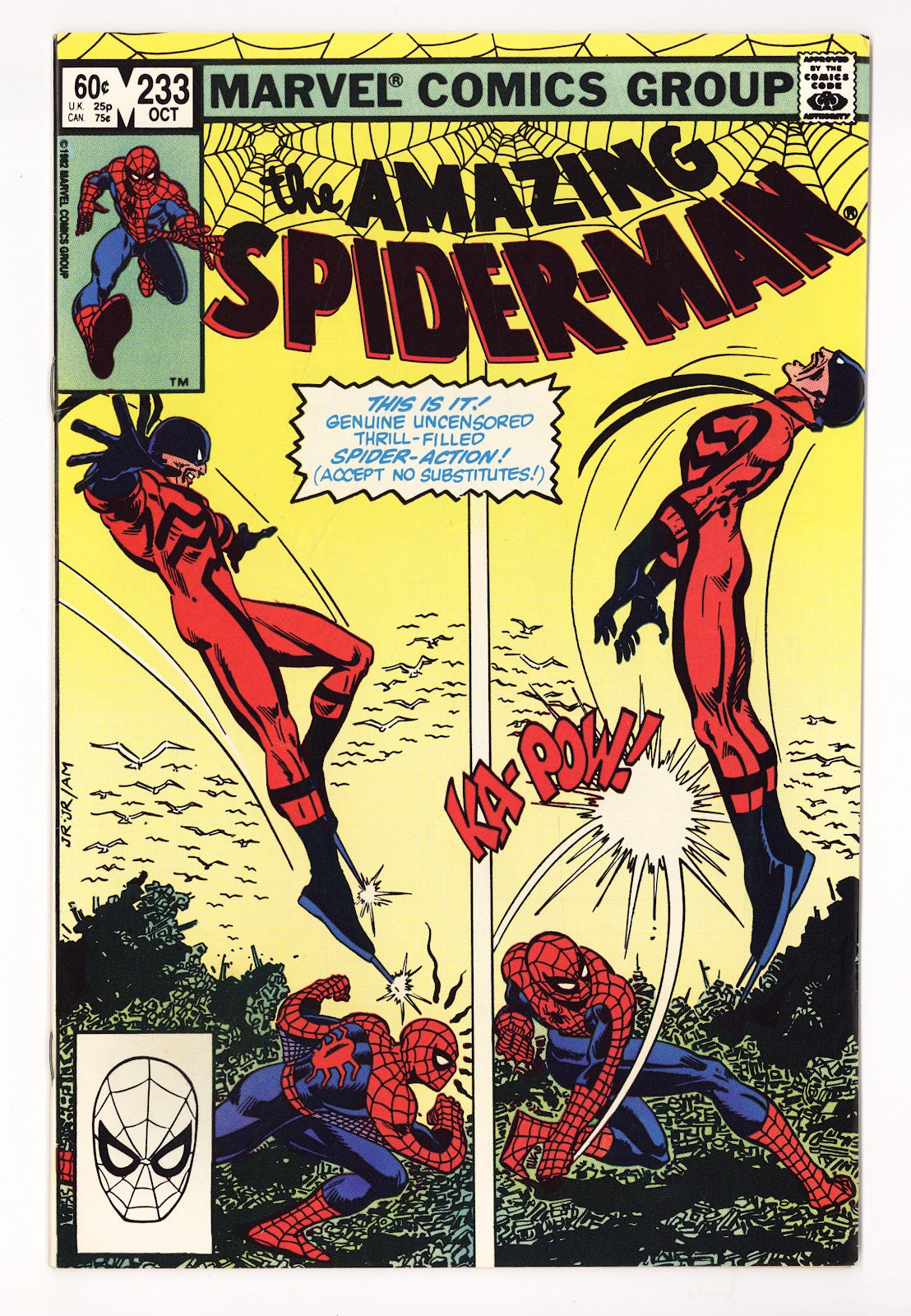 The Amazing Spider-Man Vol 1 233 VF+ (8.5) (1982)  