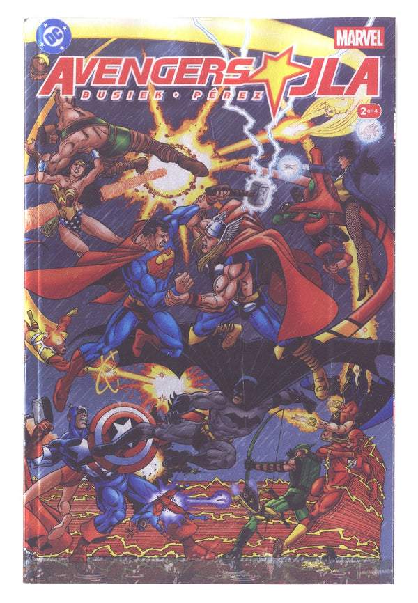 Avengers / JLA 2 Pérez Facsimile Foil Variant (2026)