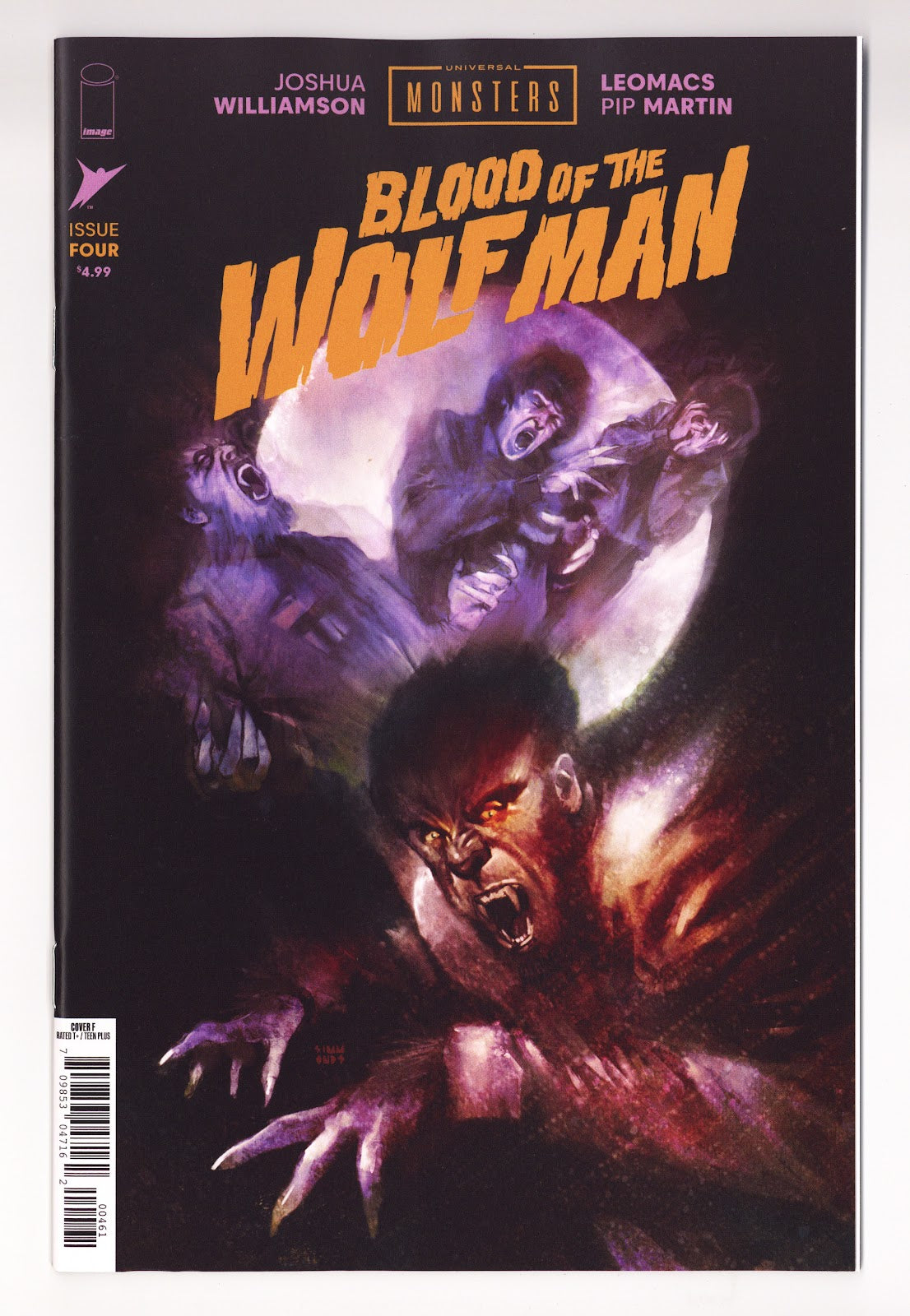 Universal Monsters Blood of the Wolf Man  4 Simmonds  Incentive VF/NM (9.0) VF/NM (9.0) (2026)