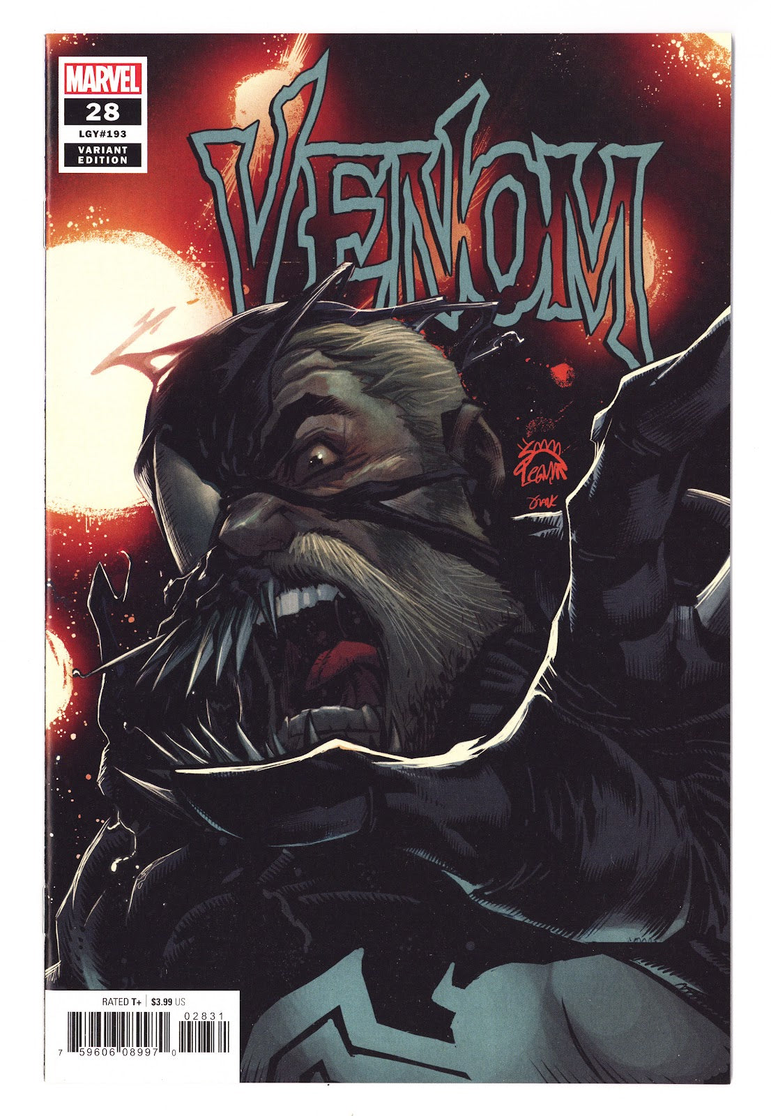 Venom 28 (193) High Grade (2020) Stegman Variant 