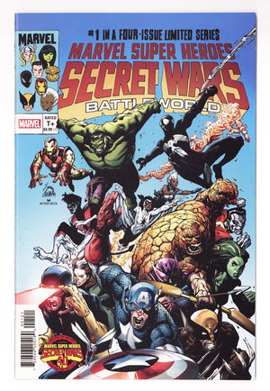 Marvel Super Heroes Secret Wars: Battleworld 1 High Grade (2024) Stegman Homage Variant