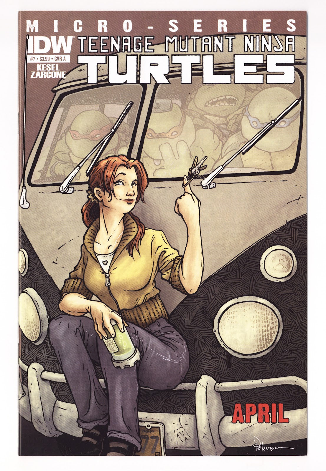 Teenage Mutant Ninja Turtles Microseries 7 High Grade (2012) 