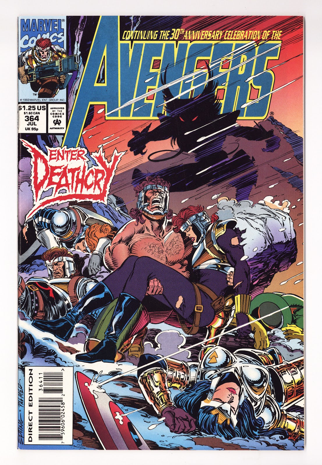 The Avengers Vol 1 364 High Grade (1993) 