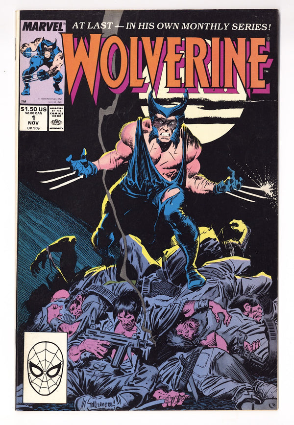 Wolverine Vol 2 1  FN- (5.5)   (1988)