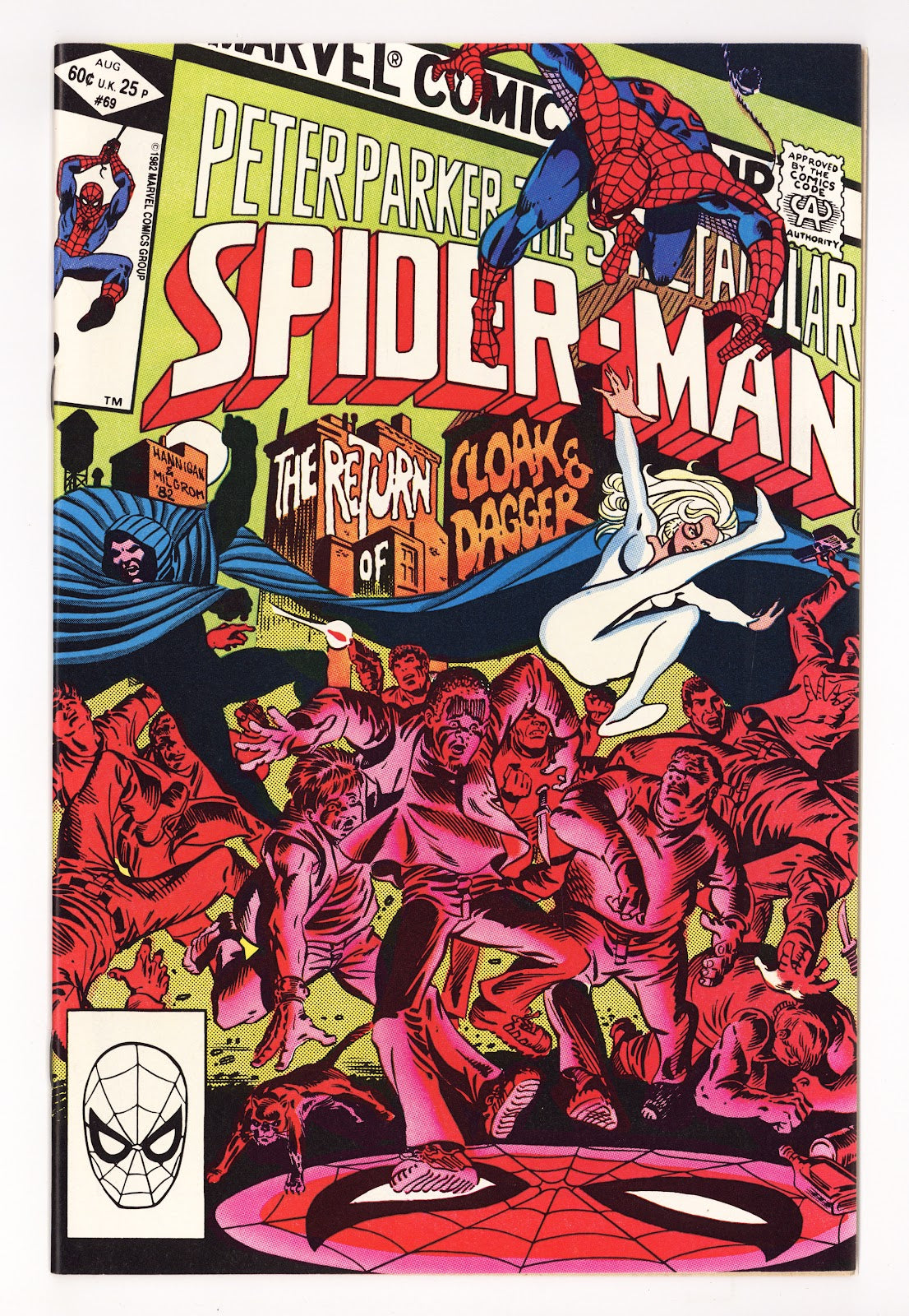 The Spectacular Spider-Man Vol 1 69  High Grade   (1982)     