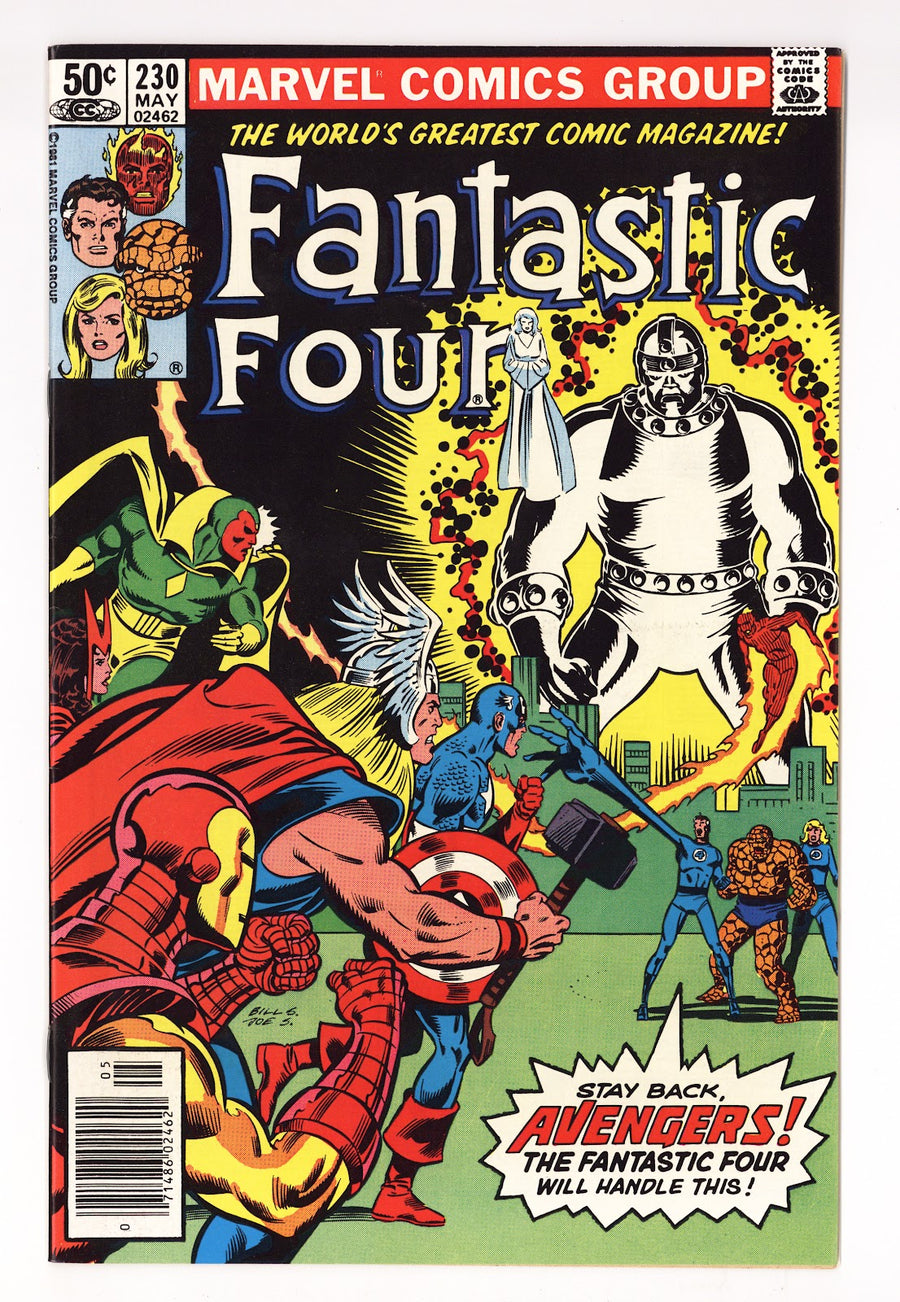 Fantastic Four Vol 1 230 Mid Grade (1981) Newsstand 