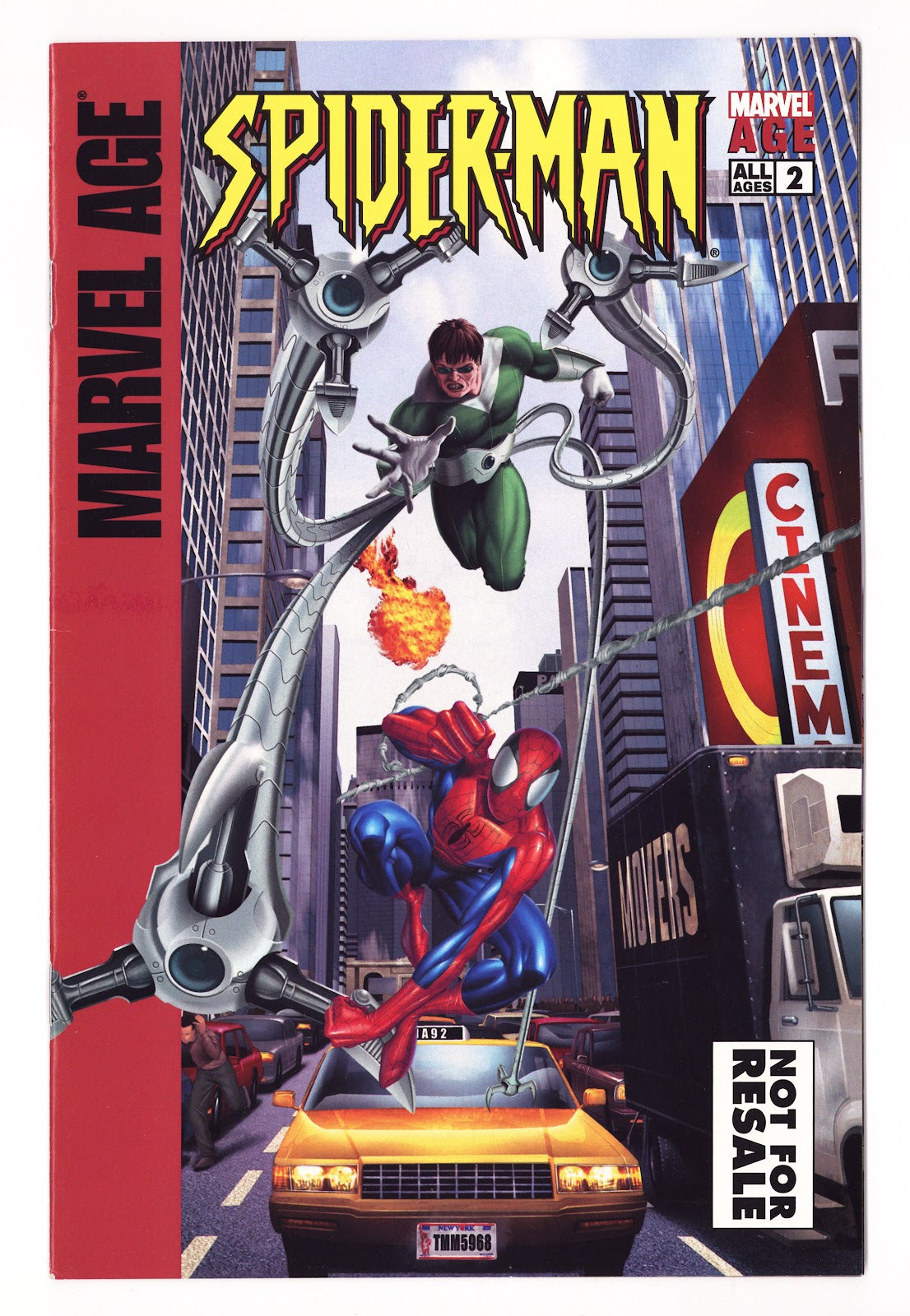 Marvel Age Spider-Man #2   [nn]  High Grade   (2004) Palmer  Variant