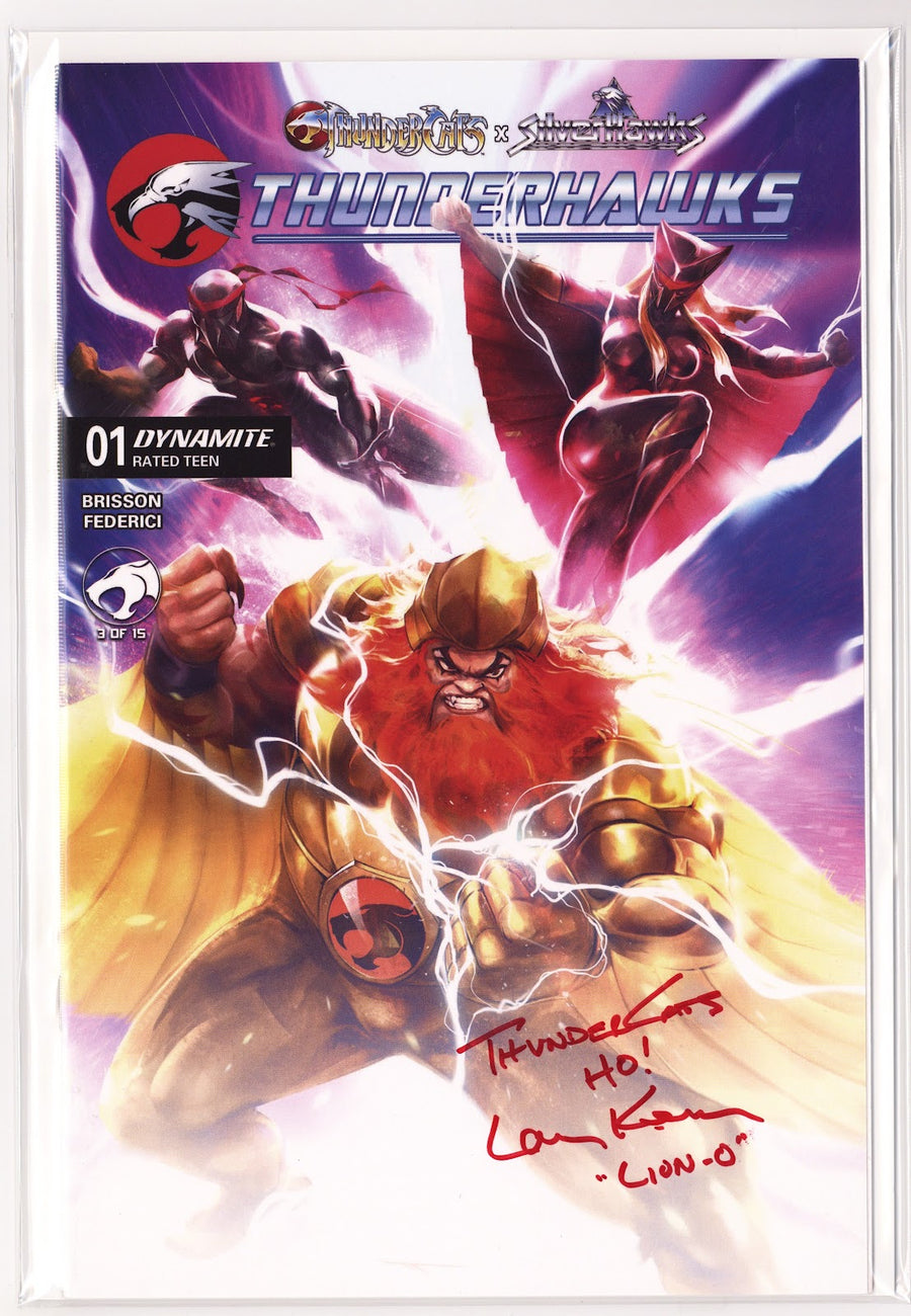 Thundercats X Silverhawks Thunderhawks #1 VF/NM (9.0) (2026) Kenney Incentive