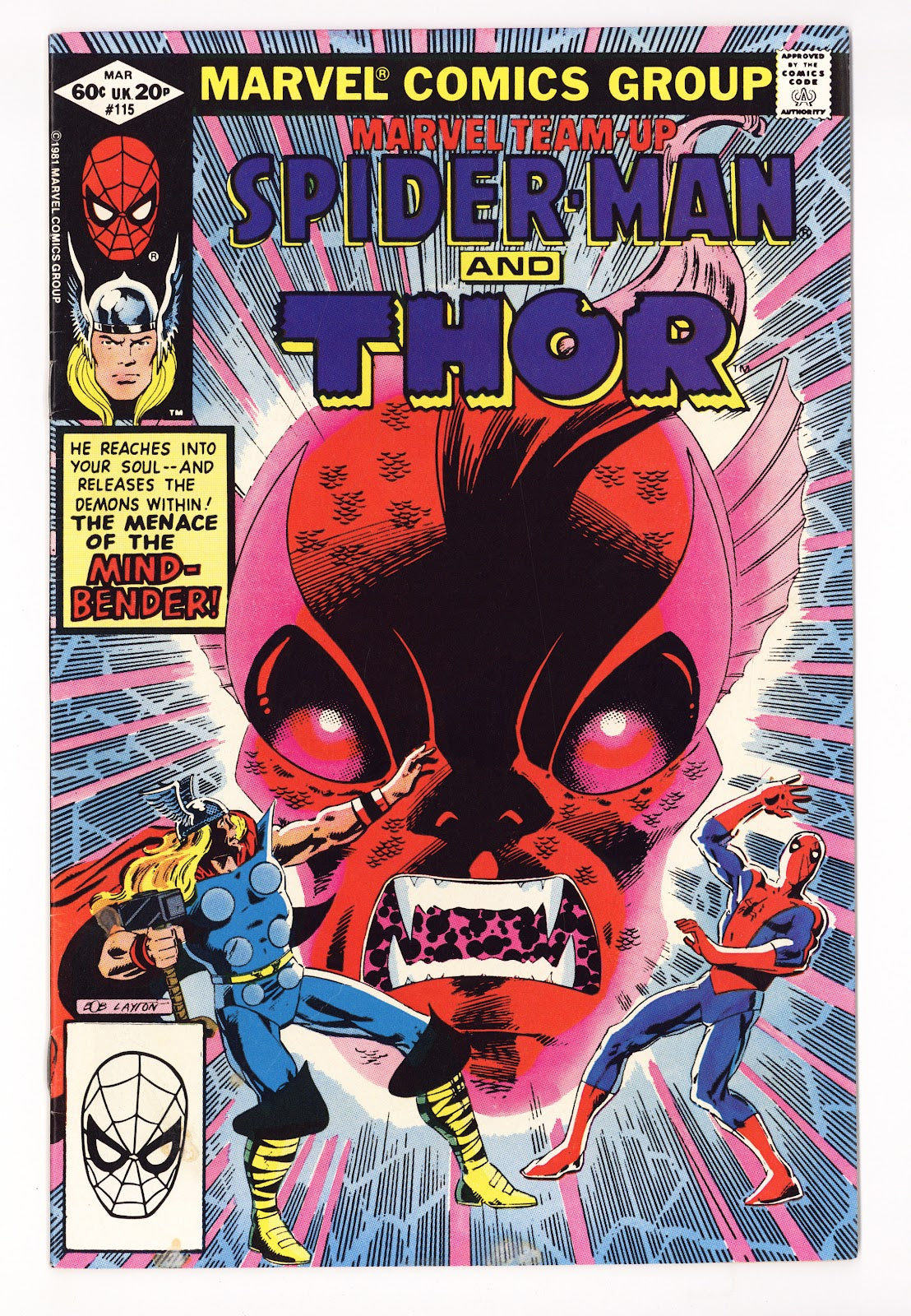 Marvel Team-Up Vol 1 115  Mid Grade   (1982)   Direct  