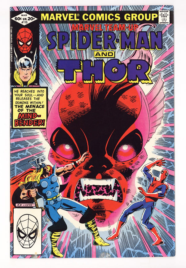 Marvel Team-Up Vol 1 115  Mid Grade   (1982)   Direct