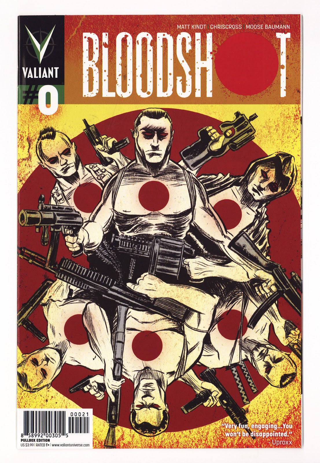 Bloodshot Vol 3 0  High Grade   (2013) Kindt   Variant  