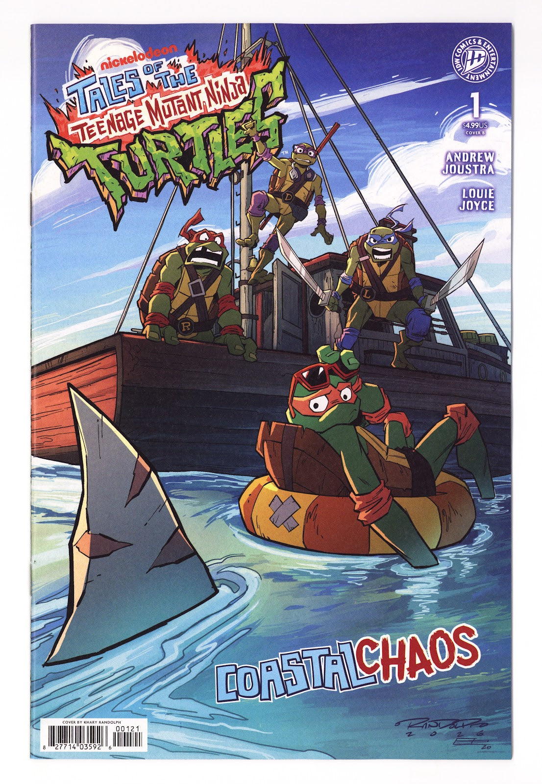 Tales of the Teenage Mutant Ninja Turtles: Coastal Chaos 1 Variant (2026)