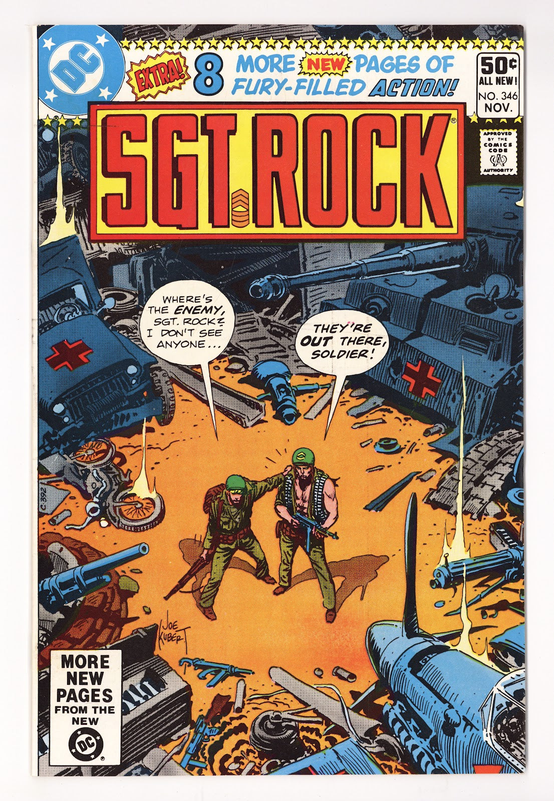 Sgt. Rock Vol 1 346  High Grade   (1980)     