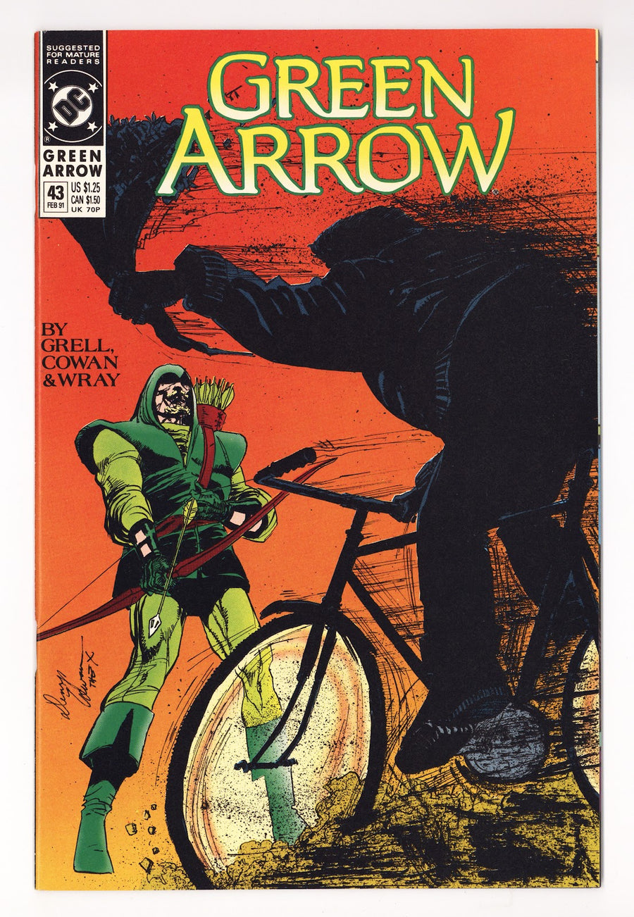 Green Arrow Vol 2 43  High Grade   (1991)