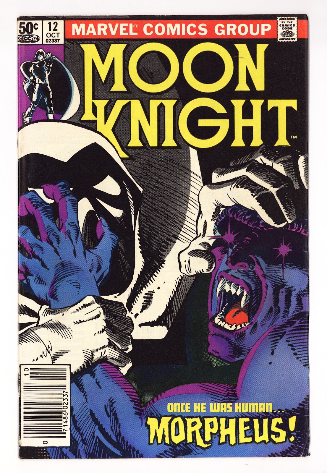 Moon Knight Vol 1 12 Mid Grade (1981) Newsstand 