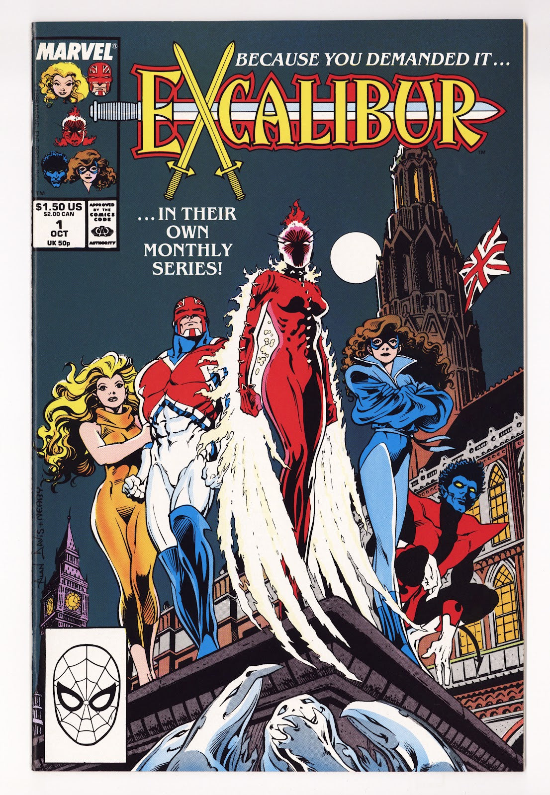 Excalibur Vol 1 1  High Grade   (1988)