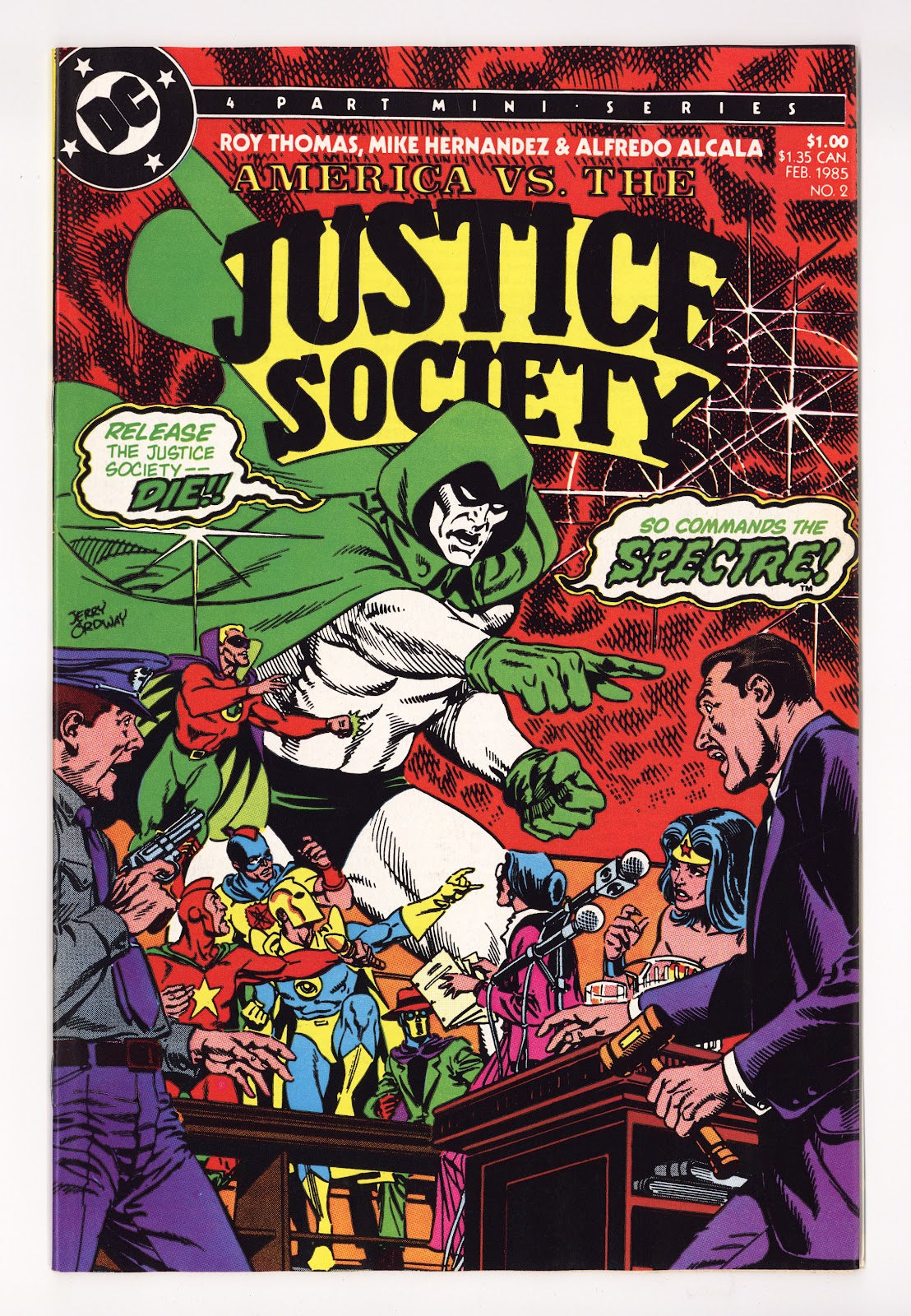 America vs. the Justice Society 2 High Grade (1985)  