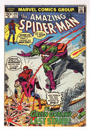The Amazing Spider-Man Vol 1 122 VG (4.0) (1973)
