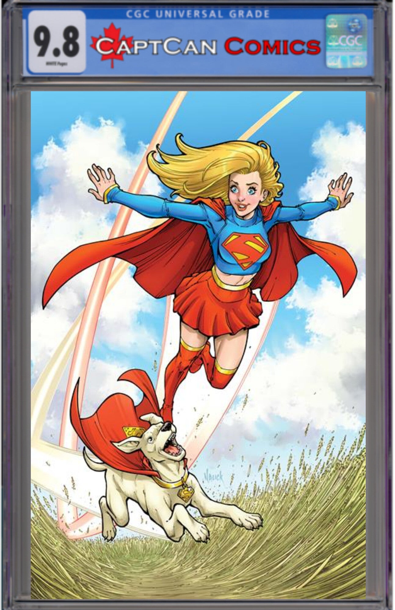 SUPERGIRL #8 CVR C TODD NAUCK CARD STOCK VAR