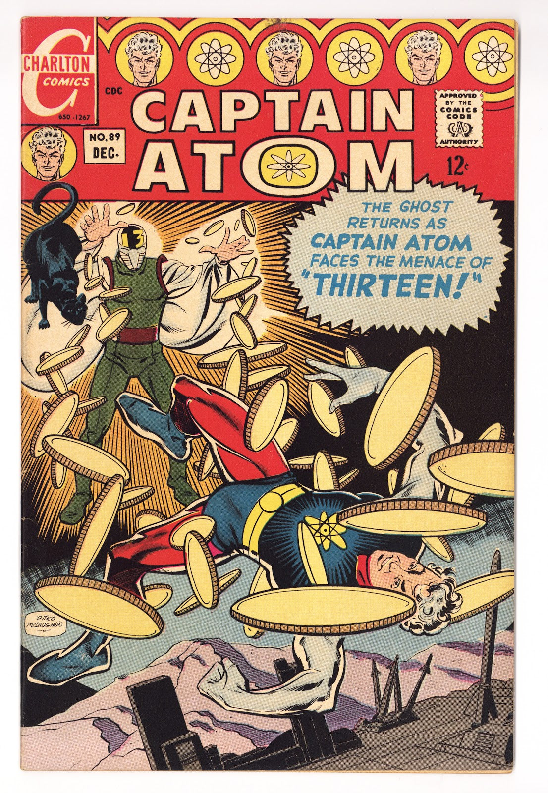 Captain Atom Vol 2 89  FN+ (6.5)   (1967)     