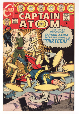 Captain Atom Vol 2 89  FN+ (6.5)   (1967)