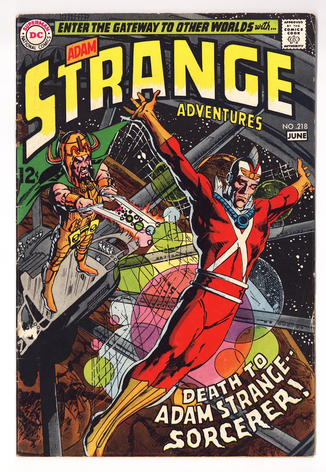 Strange Adventures Vol 1 218  GD/VG (3.0)   (1969)     