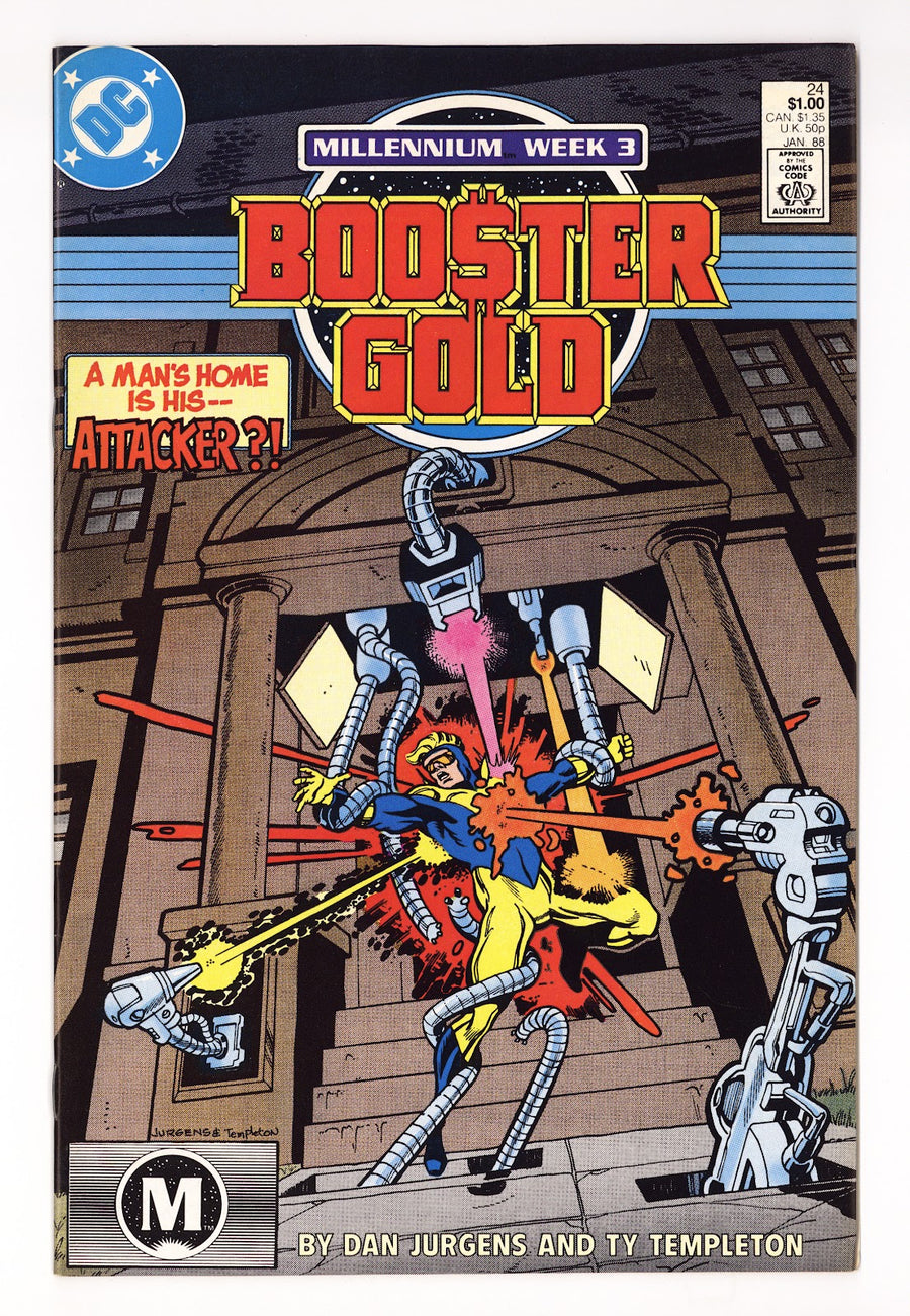 Booster Gold Vol 1 24  High Grade   (1988)     