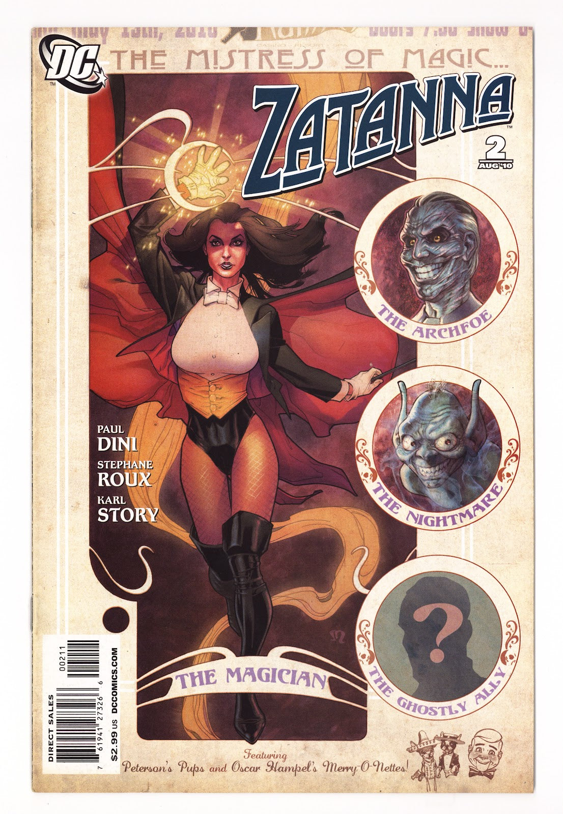 Zatanna Vol 2 2  Mid Grade   (2010)     