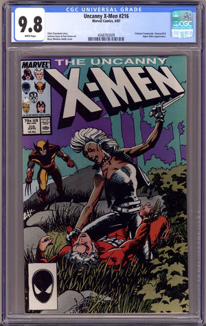 The Uncanny X-Men Vol 1 216 CGC 9.8 (NM/M)   (1987)