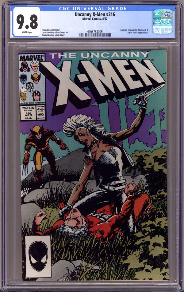 The Uncanny X-Men Vol 1 216 CGC 9.8 (NM/M)   (1987)