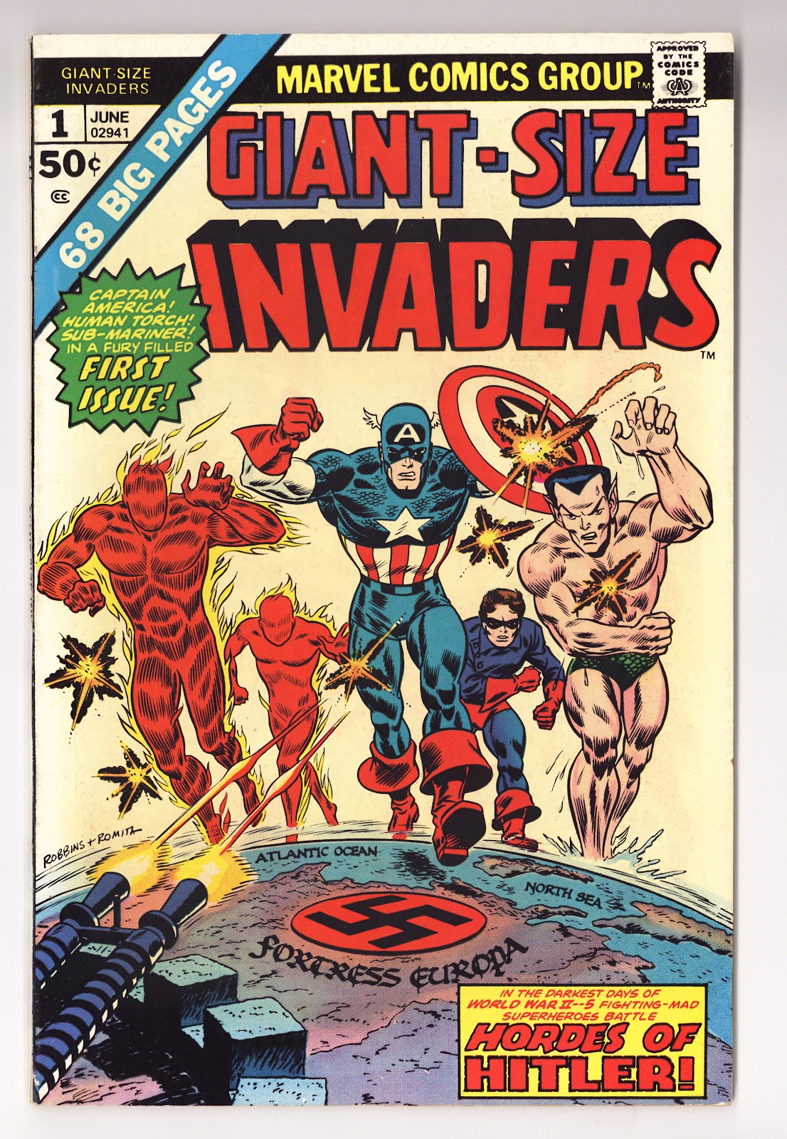 Giant-Size Invaders Vol 1 1  VF- (7.5)   (1975)     