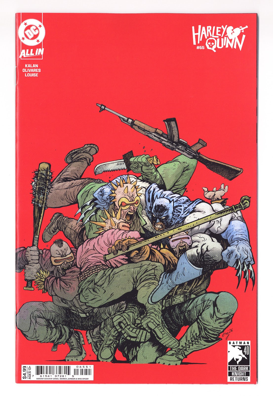 Harley Quinn Vol 4 65 Returns Variant (2026)