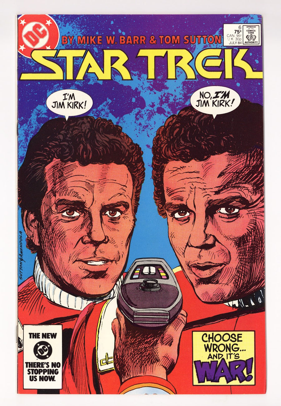 Star Trek Vol 1 6  Mid Grade   (1984)