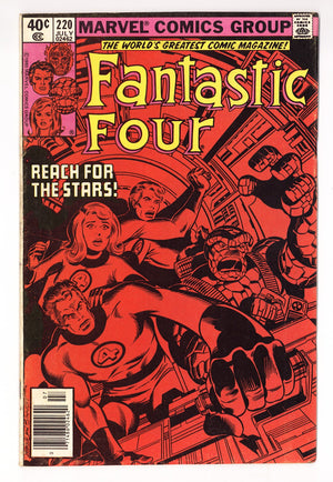 Fantastic Four Vol 1 220 Low Grade (1980) Newsstand