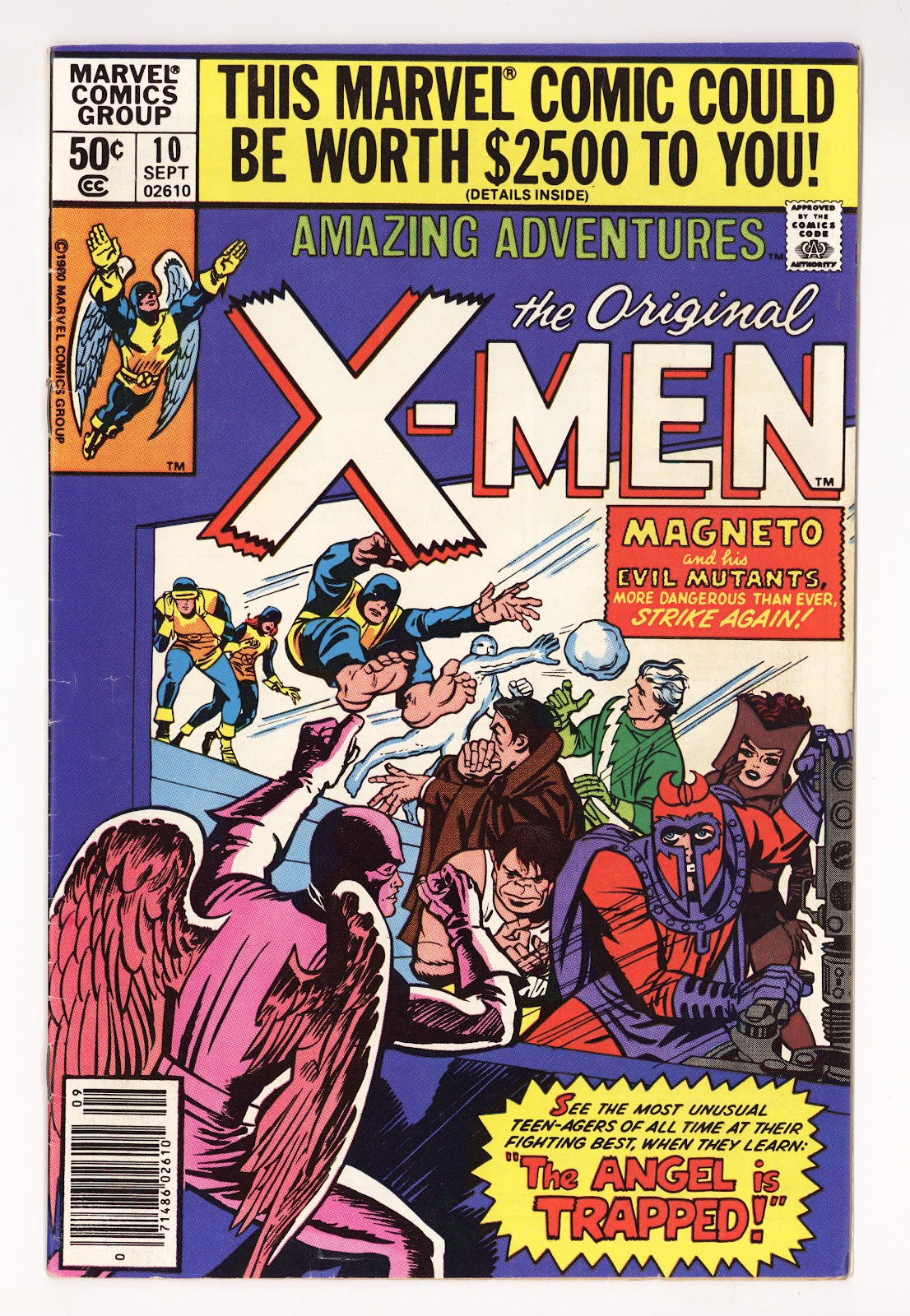Amazing Adventures Vol 3 10 Low Grade (1980) Newsstand 