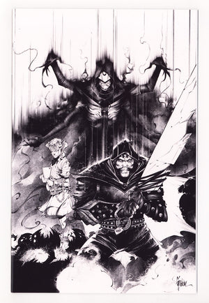 Spawn the Curse of Sherlee Johnson #8 Glapion Virgin B&W Variant