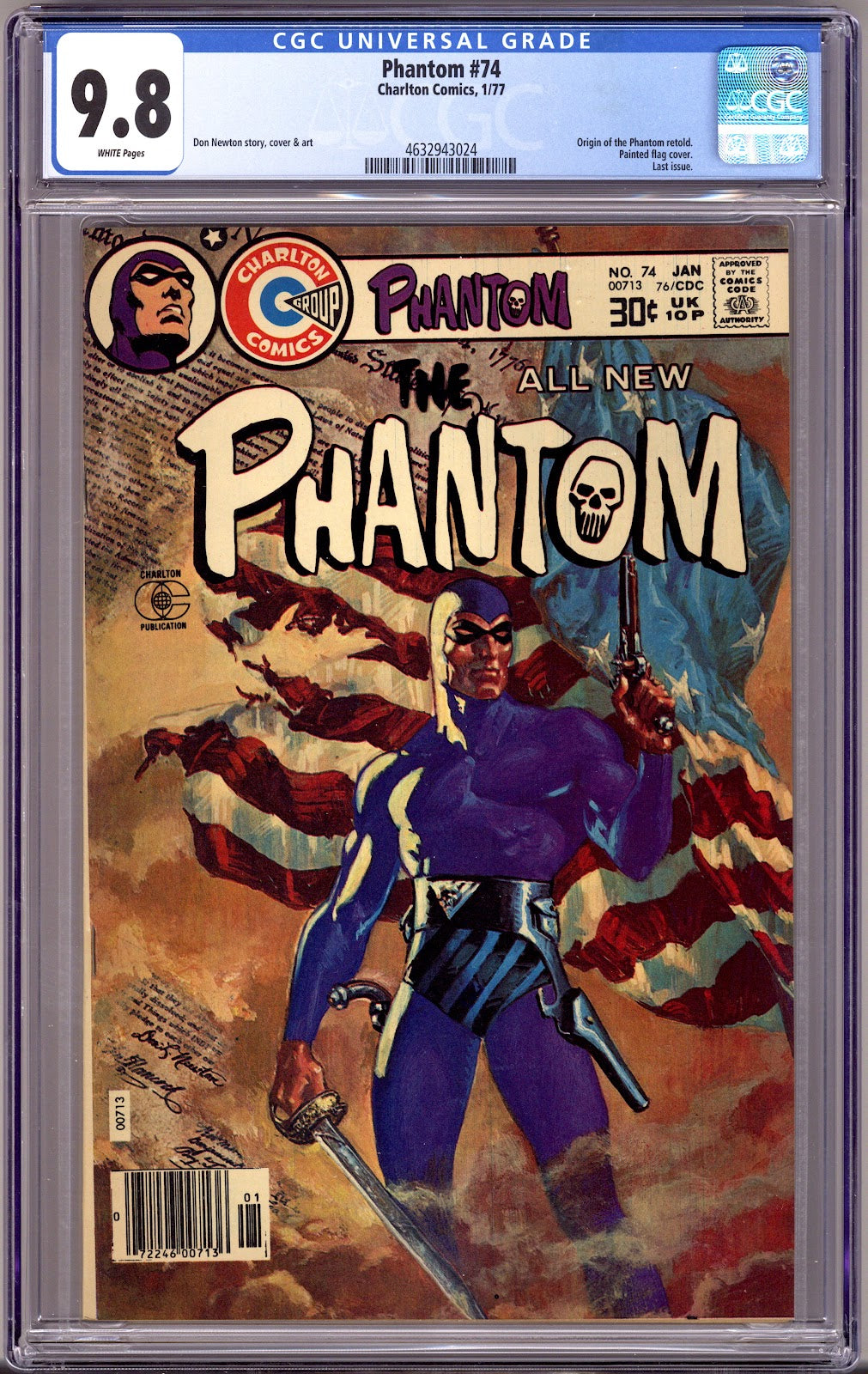 The Phantom   74 CGC 9.8 (NM/M)   (1977)